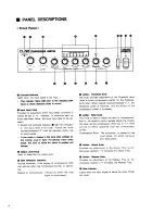 Preview for 6 page of Boss CL-50 Owner'S Manual