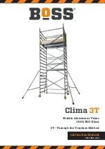 Предварительный просмотр 1 страницы Boss CLIMA 3T Instruction Manual