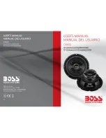 Boss CXX10 User Manual preview