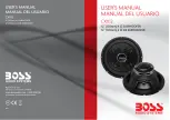 Boss CXX12 User Manual preview