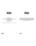 Preview for 1 page of Boss D12F Manual