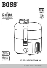 Предварительный просмотр 1 страницы Boss Delight B-616 Instruction Manual