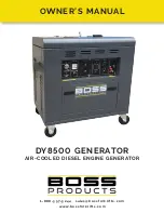 Boss DG8500LN Owner'S Manual preview