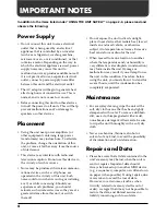 Preview for 4 page of Boss Dr. Rhythm DR-880 Owner'S Manual