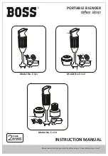 Предварительный просмотр 1 страницы Boss E-111 Instruction Manual