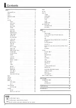 Preview for 2 page of Boss GT-001 Parameter Manual