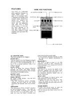 Предварительный просмотр 2 страницы Boss HM-2 Heavy Metal Instructions Manual