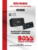 Предварительный просмотр 1 страницы Boss MC900B User Manual