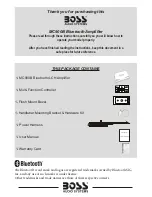 Preview for 3 page of Boss MC900B User Manual