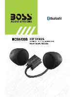 Boss MCBK420B User Manual предпросмотр