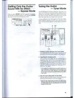 Предварительный просмотр 25 страницы Boss ME-30 Owner'S Manual