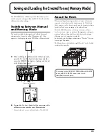 Предварительный просмотр 21 страницы Boss ME-50B Owner'S Manual