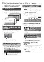 Предварительный просмотр 36 страницы Boss ME-80 Owner'S Manual