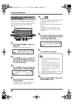 Preview for 36 page of Boss MICRO BR Owner'S Manual