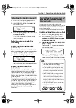 Preview for 41 page of Boss MICRO BR Owner'S Manual