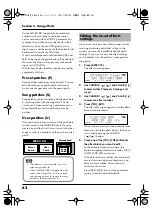 Preview for 62 page of Boss MICRO BR Owner'S Manual