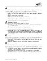 Preview for 7 page of Boss Mig 250 Operating Manual