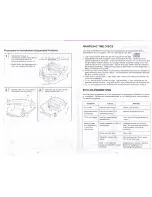 Предварительный просмотр 7 страницы Boss MP3-C400 Owner'S Manual