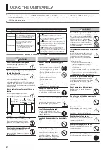 Предварительный просмотр 2 страницы Boss NEX-ARTIST Owner'S Manual