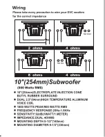 Предварительный просмотр 2 страницы Boss P10DVC User Manual