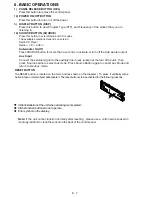 Preview for 8 page of Boss RDS610C User Manual