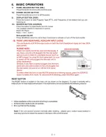 Предварительный просмотр 8 страницы Boss RDS610CA User Manual