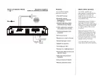 Предварительный просмотр 4 страницы Boss RGT600 User Manual