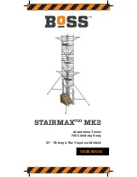 Boss Stairmax 700 MK2 User Manual предпросмотр