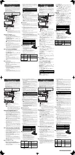 Preview for 1 page of Boss TU-12EX Owner'S Manual