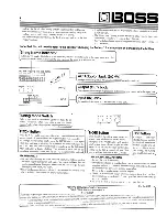 Preview for 3 page of Boss TU-8 Owner'S Manual