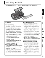 Preview for 3 page of Boss VE-5 Owner'S Manual