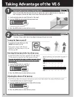 Preview for 6 page of Boss VE-5 Owner'S Manual