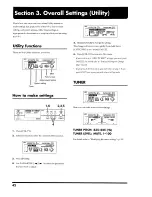 Предварительный просмотр 42 страницы Boss VF-1 Owner'S Manual