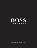 Boss Watch Operating Instructions Manual предпросмотр