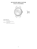 Preview for 3 page of Boss Watch Operating Instructions Manual