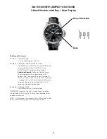 Preview for 5 page of Boss Watch Operating Instructions Manual