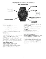 Предварительный просмотр 9 страницы Boss Watches Care And Maintenance, Operating Instructions Warranty And Service Manual