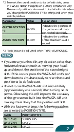 Предварительный просмотр 7 страницы Boss WAZA-AIR Using Manual