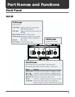 Предварительный просмотр 7 страницы Boss WP-20G Owner'S Manual