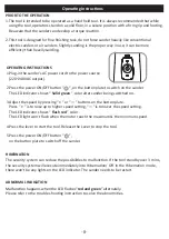 Preview for 10 page of bossauto SHA56 Operation Instruction Manual