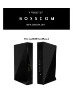 Bosscom Wireless HDMI User Manual preview