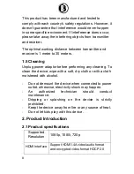 Preview for 8 page of Bosscom Wireless HDMI User Manual