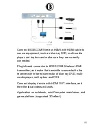 Preview for 15 page of Bosscom Wireless HDMI User Manual