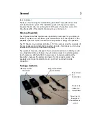 Предварительный просмотр 3 страницы Bosscom Wireless Powerlink II Receiver Set Active Installation Manual