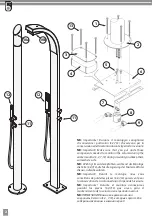 Предварительный просмотр 2 страницы Bossini AquaBambu Instructions For Installation, Operation And Maintenance