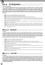 Предварительный просмотр 6 страницы Bossini AquaBambu Instructions For Installation, Operation And Maintenance