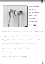 Preview for 3 page of Bossini B00490 Installation And Care Instructions