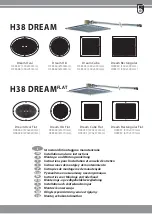 Предварительный просмотр 1 страницы Bossini DREAM H38380 Installation And Care Instructions