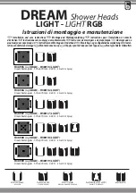 Предварительный просмотр 1 страницы Bossini DREAM Installation And Care Instructions