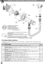 Предварительный просмотр 2 страницы Bossini E37 Instructions For Installation, Operation And Maintenance